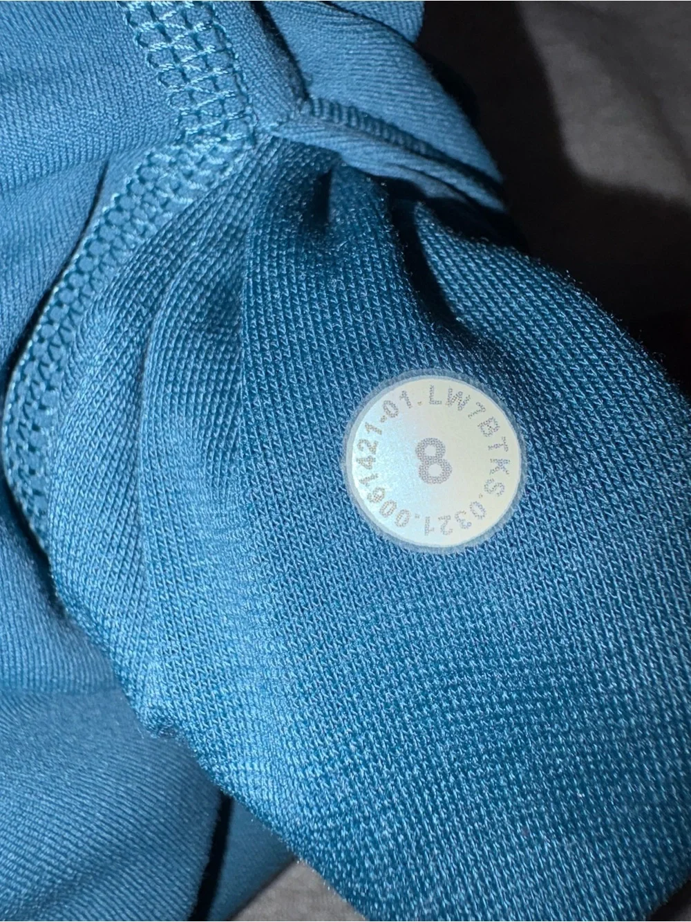 lululemon Align High-Rise Short blue women’s size 8 gym athletic wear Dane yoga